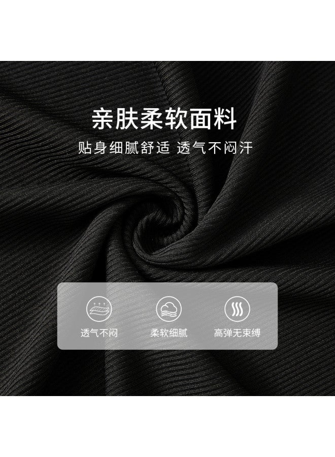 Your Sun Summer Thin Round Neck Women'S Basic T-Shirt Short Sleeve Solid Color Slim Fit Can Be Worn Alone - Image 5