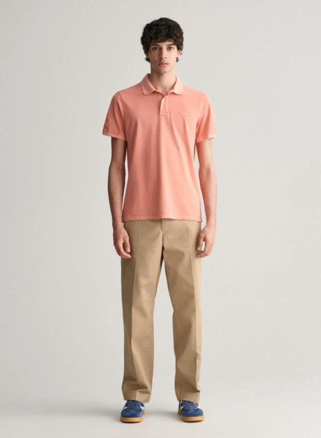 GANT Gant Sunfaded Piqué Polo Shirt