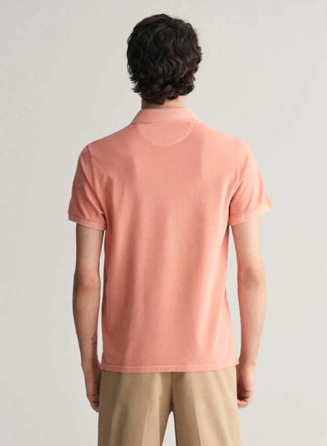 GANT Gant Sunfaded Piqué Polo Shirt