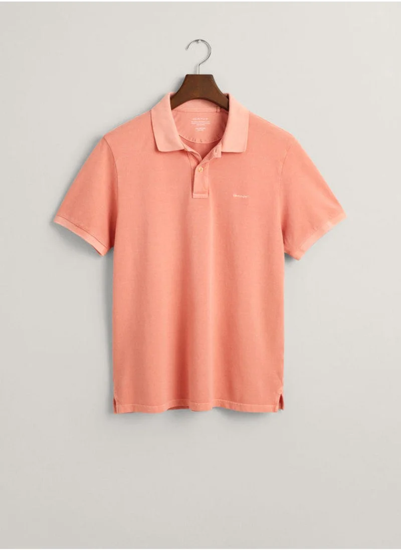 GANT Gant Sunfaded Piqué Polo Shirt