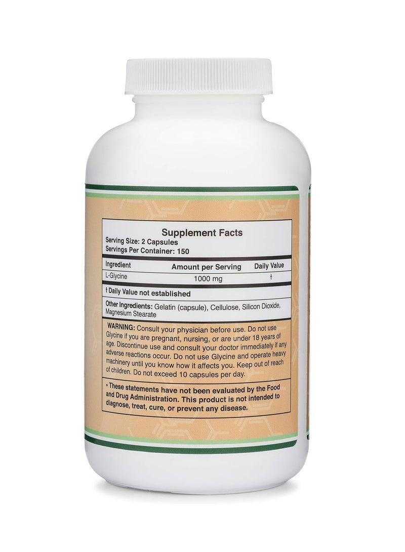مكمل الجلايسين لصحة الكبد والكلى ١٠٠٠ مجم ٣٠٠ كبسولة - Image 3