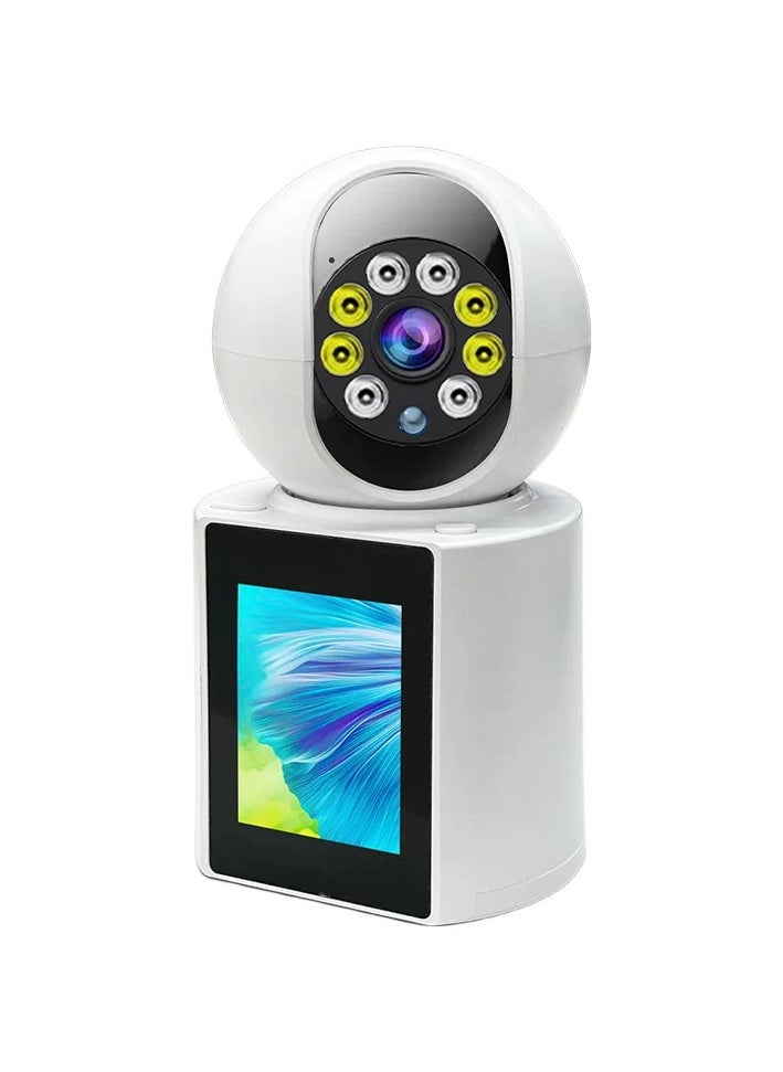 Generic Home Video Calling Camera Full HD 1080P Smart Wifi Camera Security Camera Smart Night Vision Two Way Video Calling Smart Motion Detection Real Time Alert Recording Free 32GB Card  - Image 5
