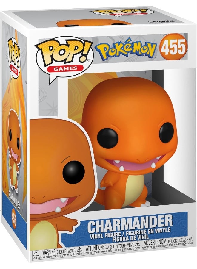 Funko Funko Pop! Games: Pokemon - Charmander, Multicolor  - Image 1