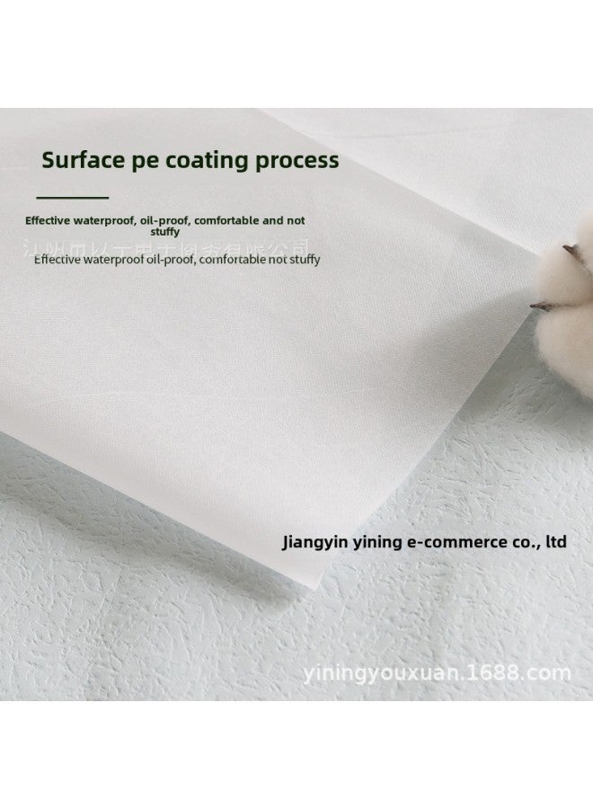 Disposable Bed Sheet Special For Beauty Salon Thickened Extra-large Breathable Waterproof Oil-proof Hotel Dirty-proof Pad Single Non-woven Fabric-Color:Recommended 18g Extra Thick-Specifications:Non-porous 180*200(100 Pieces)  - Image 5