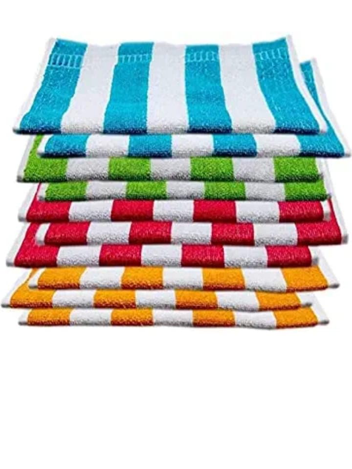 Laser Shield Laser Shield Cotton Hand Towel - 350 GSM, Cabana Ultra Soft and Super Absorbent (Size 12 X 18 Inches Set of 12 Pieces)  - Image 1