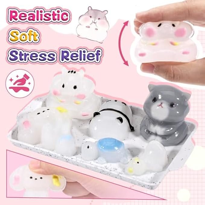 Crelloci Taba Squishy Kit, Fast Cure Liquid Silicone Squishy Maker with Animal Molds - Image 3