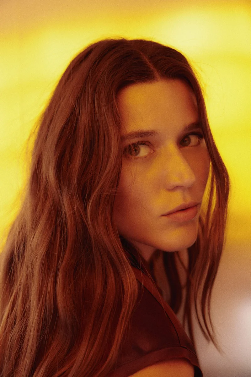 H&M Cowl-neck satin top