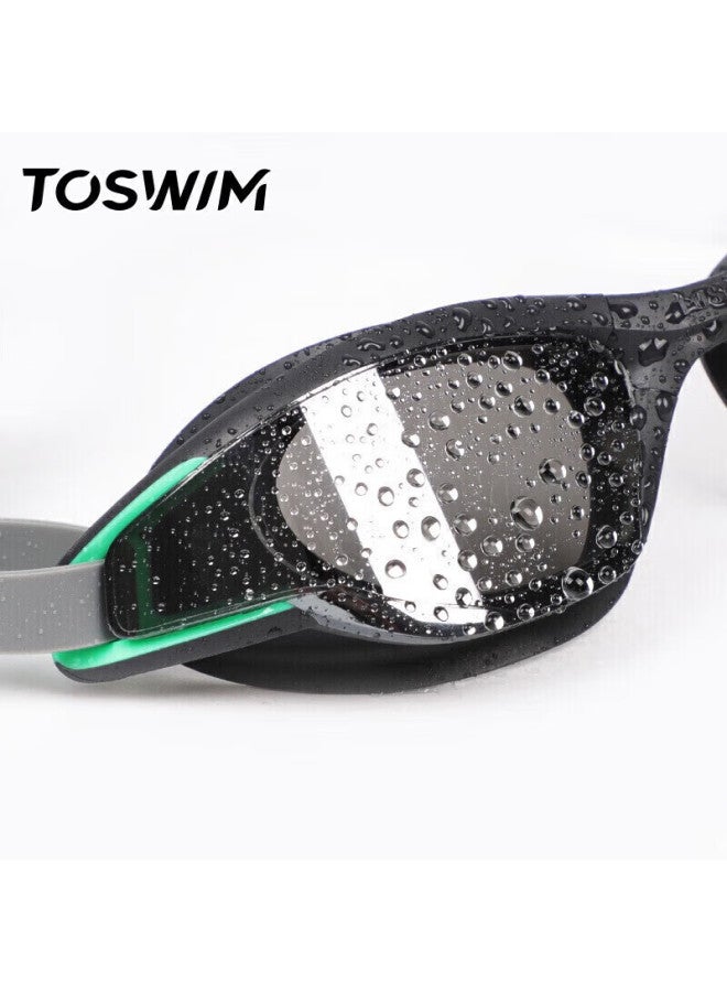 Toswim Large Frame Swimming Goggles For Men And Women, Waterproof Anti-fog High Definition Swim Gl, Wuzhao Island - Image 2