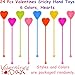 Howzcci 48 PCS Valentines Party Favors Toys 24 PCS Sticky Hands Toy with 24 PCS Mini Coil Springs Toys for Kids Girls Boys School Class Classroom Valentines Day Gifts Prizes Party Favors - Image 4