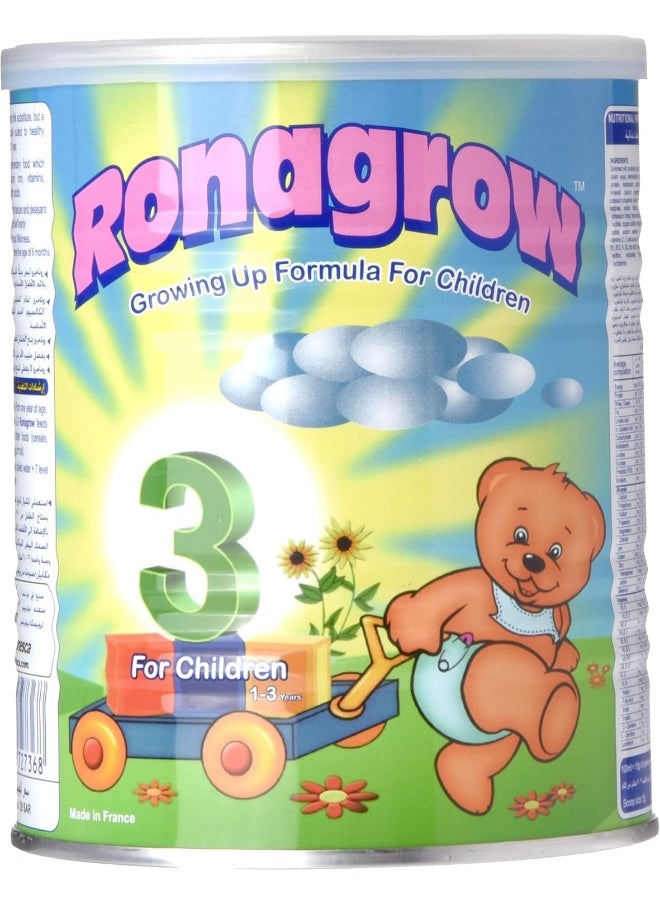RONAGROW Ronagrow Growing Up Iron Milk Formula 3, 400g - Pack of 1  - Image 1