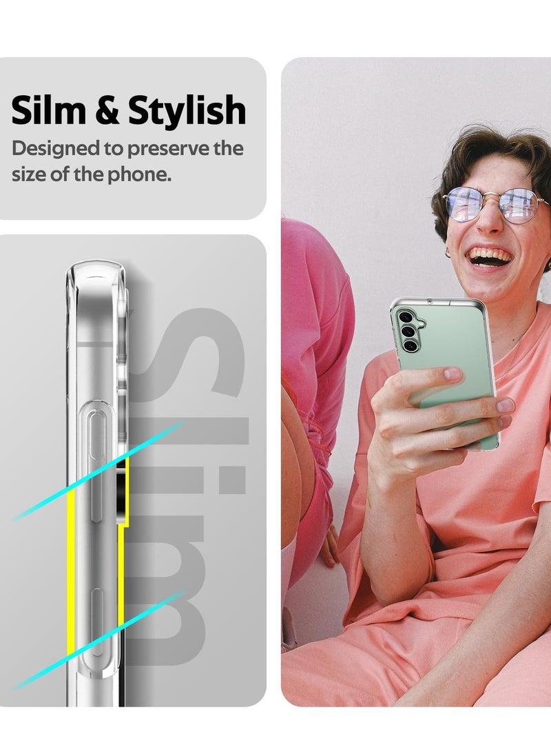 BORTONY Samsung S23 FE Case 6.4 inch Crystal Clear Flexible Cover for Galaxy S23 FE Slim Thin Non-Yellowing Soft TPU Shockproof Protective Phone Case for Samsung Galaxy S23 Fe - Image 5