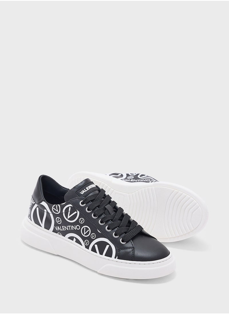 VALENTINO BY MARIO VALENTINO - Lace Up  Low Top Sneakers - Image 1