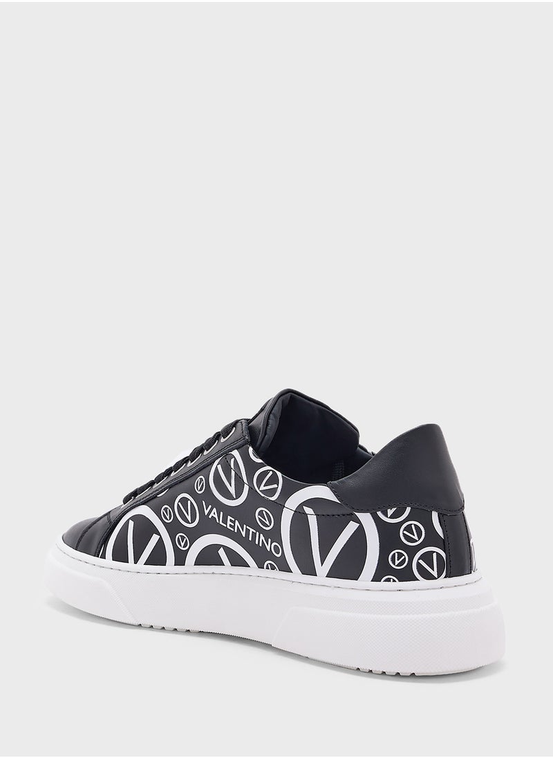 VALENTINO BY MARIO VALENTINO - Lace Up  Low Top Sneakers - Image 1