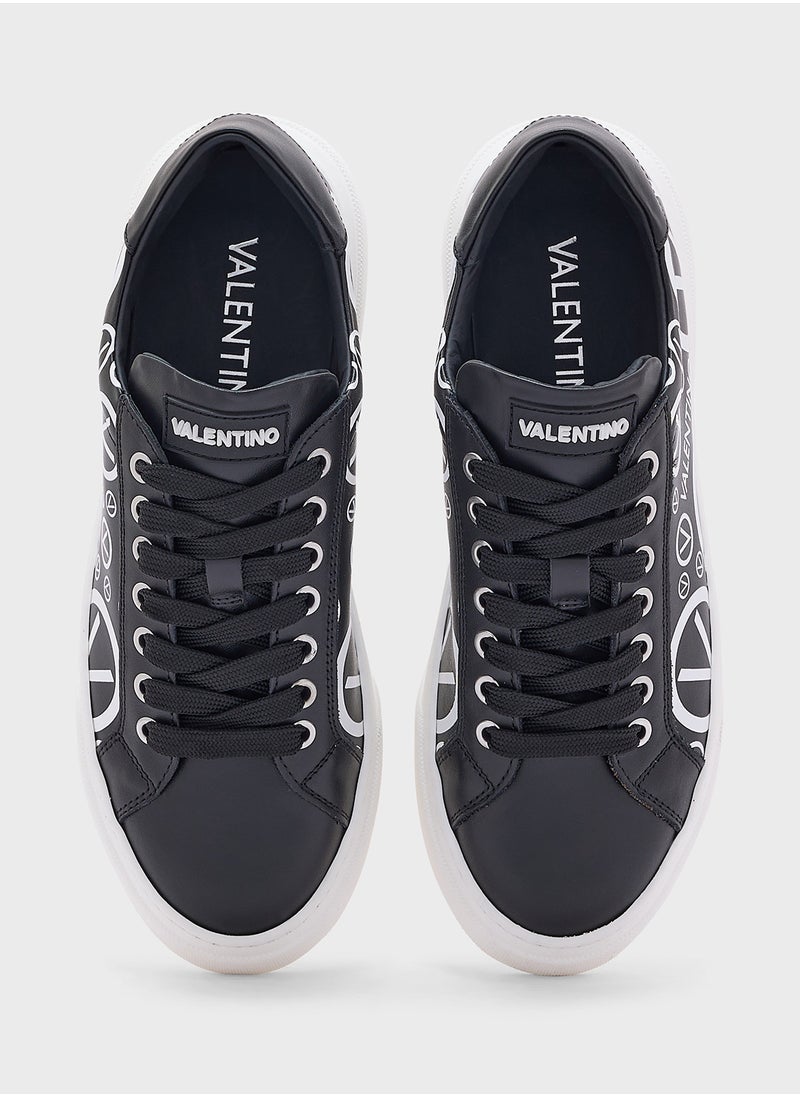 VALENTINO BY MARIO VALENTINO - Lace Up  Low Top Sneakers - Image 1