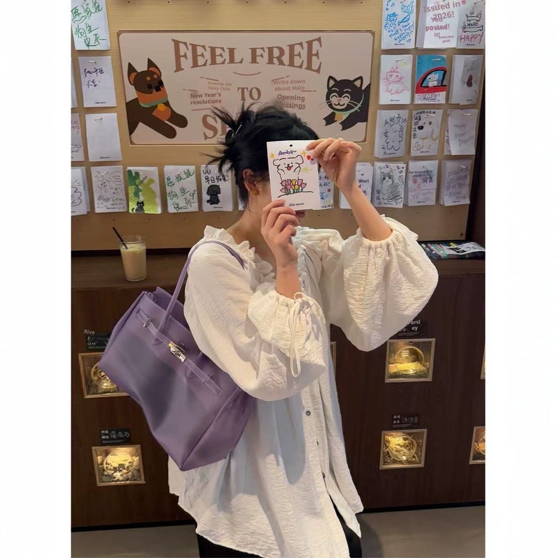 Women's Jelly Tote Bag, Large Capacity, 2026 Summer - Image 3