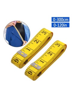 Salux Double Scale Tailor Tape Yellow/Black 3meter  - Image 1