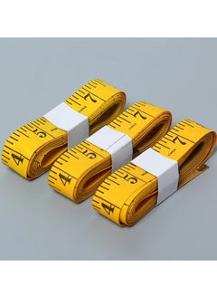 Salux Double Scale Tailor Tape Yellow/Black 3meter  - Image 2