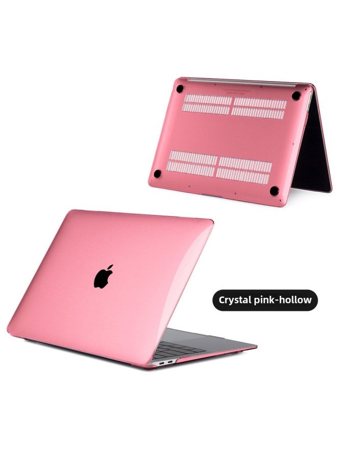 Protective Case For Macbookpro Air1314 Computer Frosted Crystal Shell Digital Computer/macbook Protective Cover-Color:(Hollow) Crystal Powder-Applicable Model:M2 M3 2023air15（A2941/A3114） - Image 1