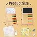 Ranqibo Wooden Abacus for Kids Math DoubleSided Blackboard Whiteboard Magnetic Abacus with 100 Magnetic Number Fruit Stickers Educational Counting Games Kids Gift - Image 4