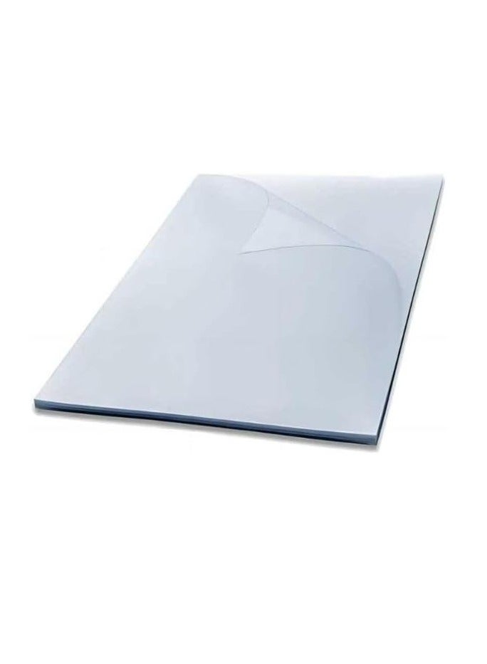 Terabyte Clear Plastic Binding Sheet A4 50Pcs Transparent PVC Clear Plastic Thick Paper 500 Micron Thickness - Image 3