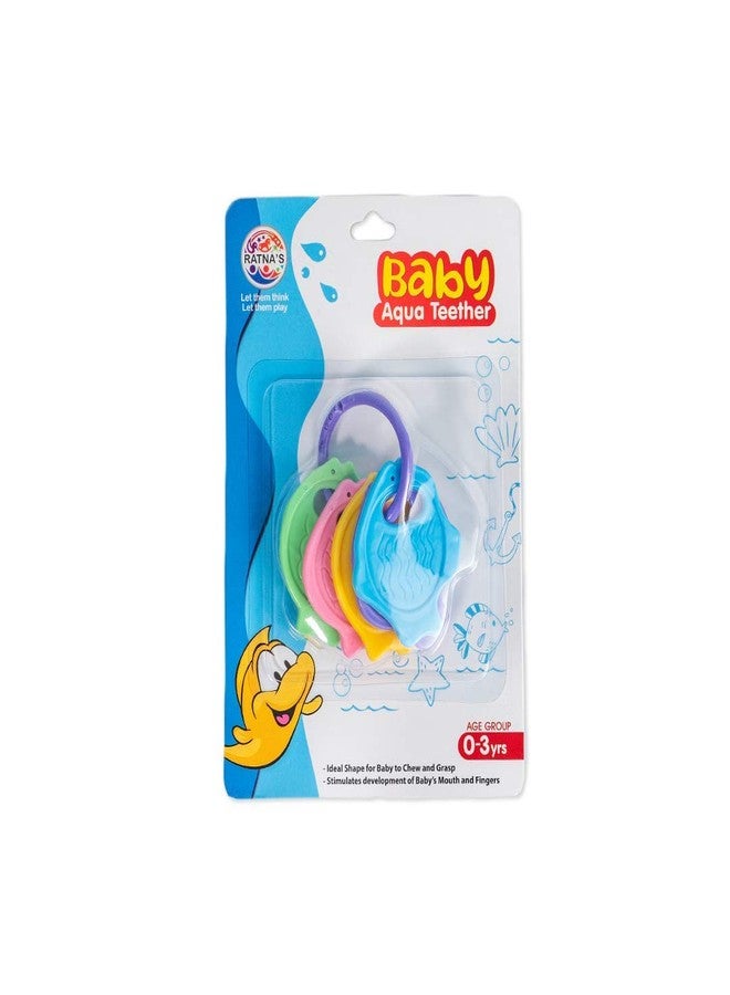 RATNA'S Baby Aqua Teether. 5 Pcs Aqua teether Set - Image 4