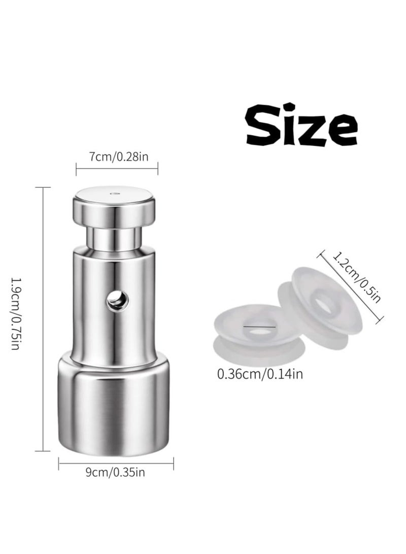MJZ 2 Pcs Universal Replacement Pressure Cooker Floater Valve with 8 Pcs Silicone Sealer Gaskets Electric Pressure Cookers Parts for Pressure Pot - Image 2