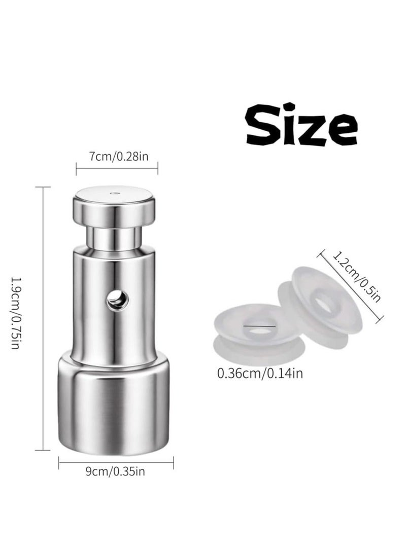 MJZ 2 Pcs Universal Replacement Pressure Cooker Floater Valve with 8 Pcs Silicone Sealer Gaskets Electric Pressure Cookers Parts for Pressure Pot - Image 3