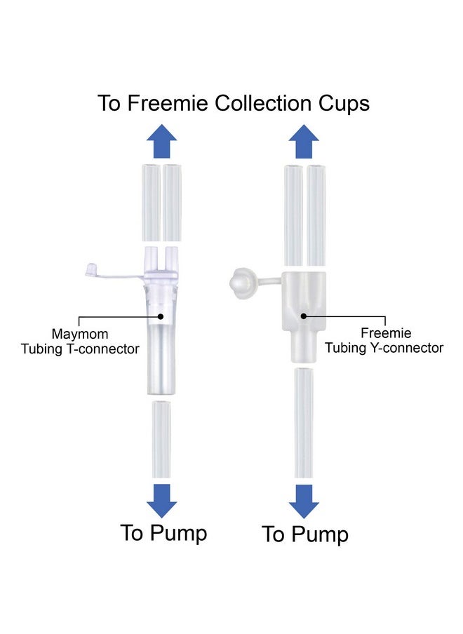Maymom - Maymom Replacement Tubing For Freemie Closed System; Not Original Freemie Closed System Connection Kit; 1 Setpack; Not For Freemie Classic; Made By Maymom - Image 1