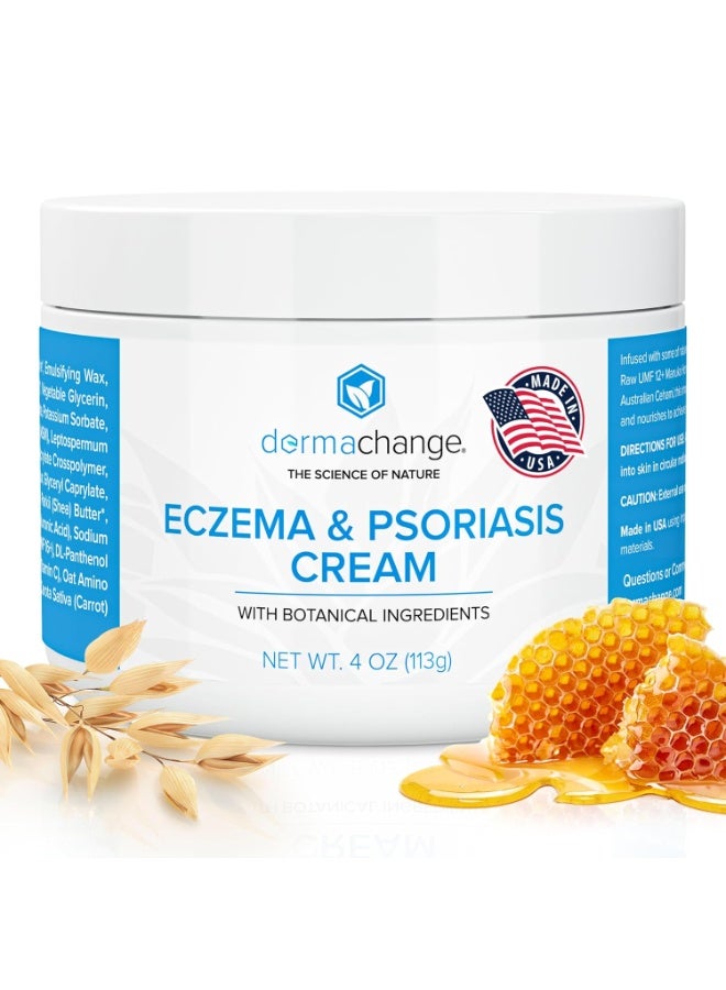 dermachange Eczema & Psoriasis cream 4oz - Image 1