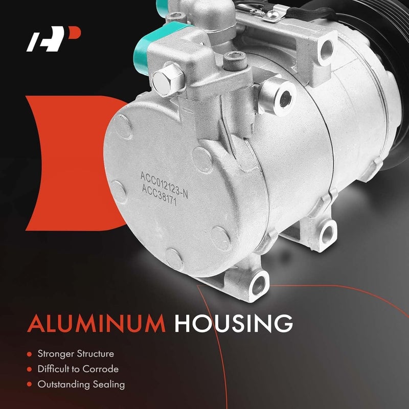 A-Premium Air Conditioner AC Compressor with Clutch for Hyundai Sonata and Kia Optima - Image 3