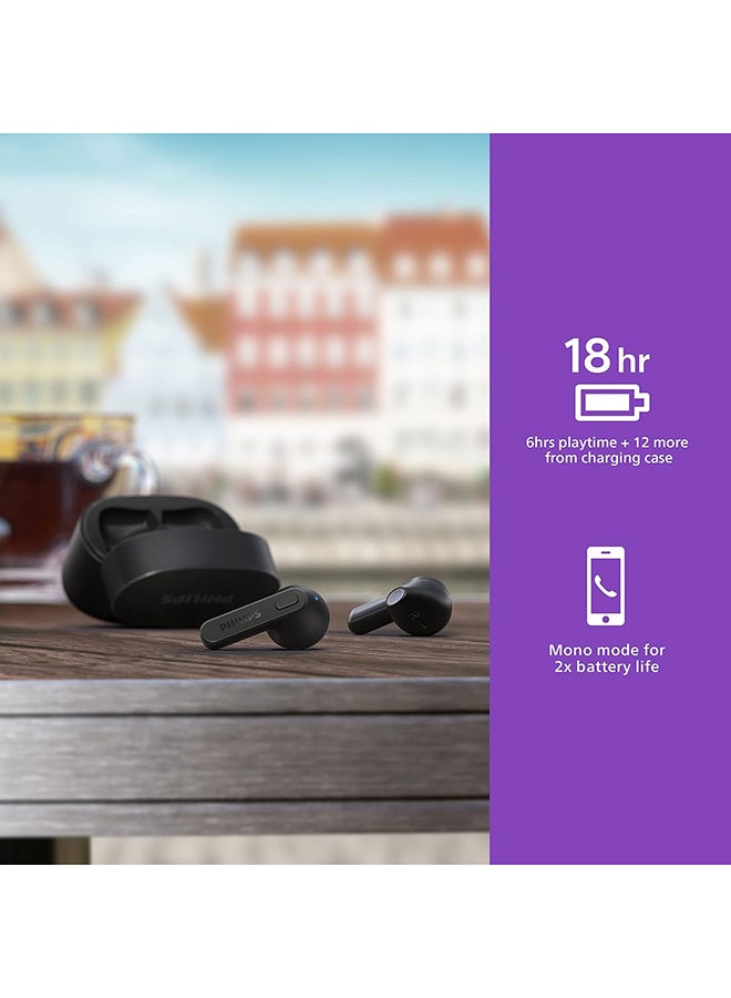 Philips Renewed - T2236 True Wireless Headphones Black - Image 3
