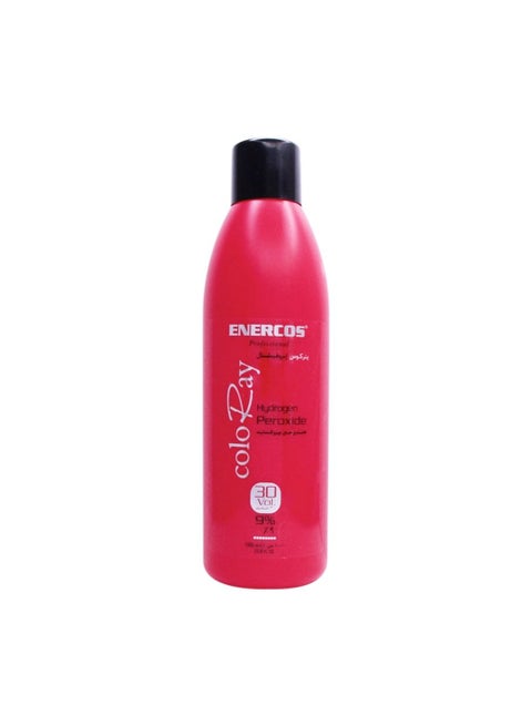 ENERCOS Coloray Hydrogen Peroxide 30 Vol (9%) – Professional Hair Developer, 1000 ml