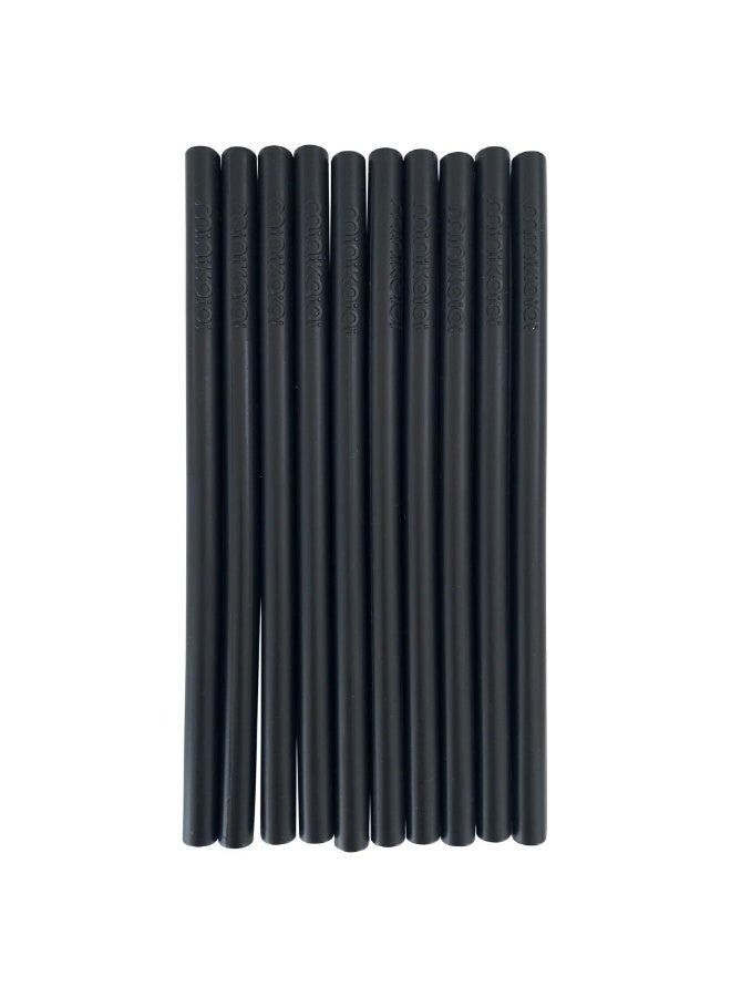 Minikoioi Straws  Pack of 10  Bitter Black - Image 3
