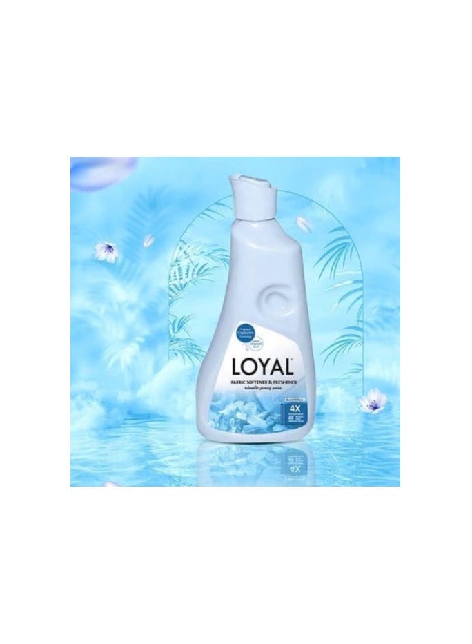Loyal Fabric Softener with Fragrance, 1500ml - Blue petals - Image 4