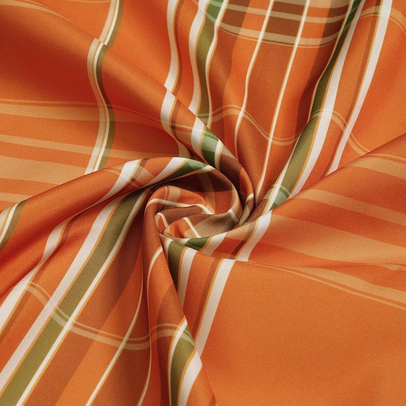 ASPMIZ Autumn Fall Tablecloth for Thanksgiving Gingham Buffalo Plaid Table Cloth Checkered Waterproof Spillproof Table Cover for Dinner Kitchen Party Holiday Decor Yellow Orange Rectangle 60 x 120 Inch - Image 5
