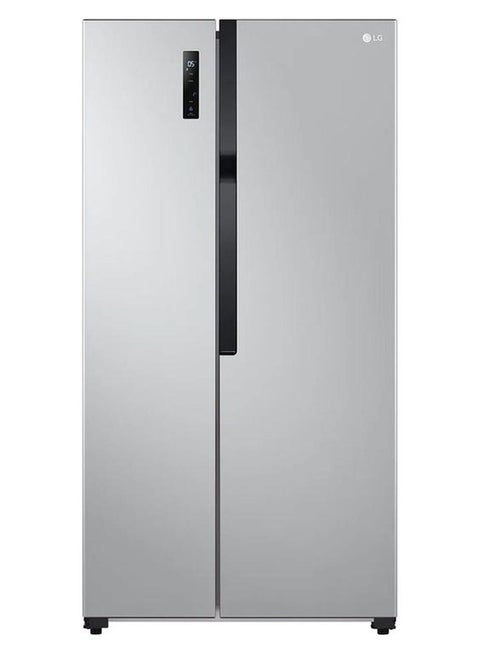 Side By Side Inverter Motor Refrigerator 519 Litres 18 Cubic Feet Total No Frost Touch Control Multi Air Flow LED Lighting GCFB507PQAM Stainless