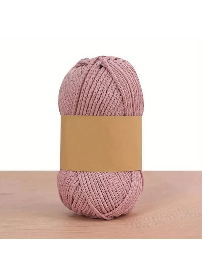 2pcs 2mm Hollow Cotton Yarn For Crochet Knitting All Season Craft Smooth - Image 5