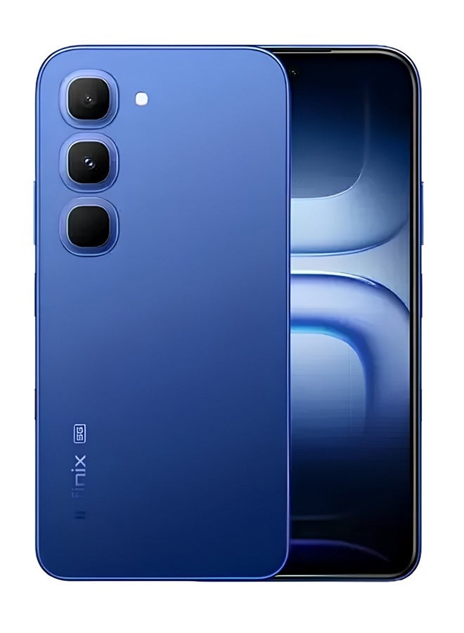 Infinix Hot 70 Pro Dual SIM 5G + Smartphone 6GB RAM 256GB Storage Dive Blue - Middle East Version - Image 1