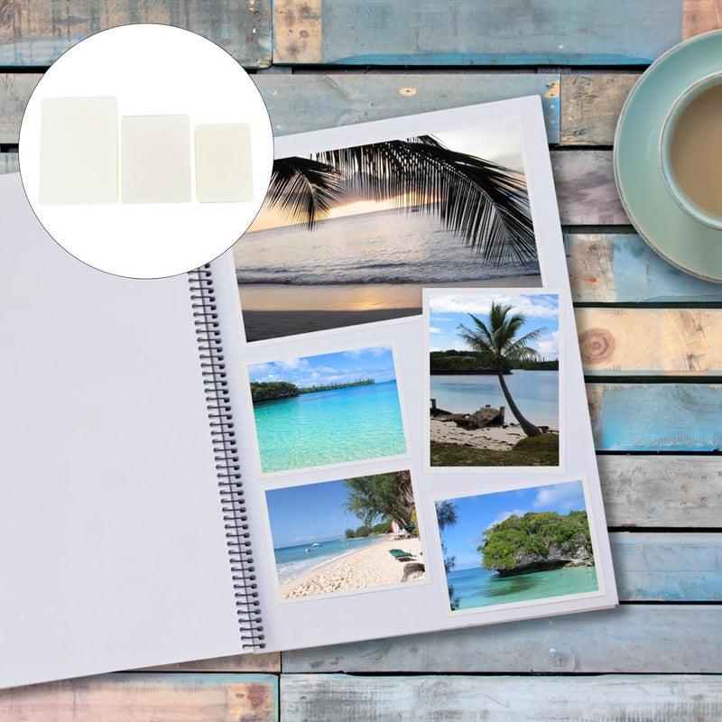 300pcs Waterproof Laminating Films for Photos 3 Packs of Protective Plastic Sheets Dustproof and Moisture-Proof for Scrapbooking and Document Preservation - Image 5