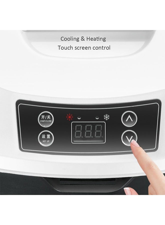 12L Portable Mini Car Refrigerator,Used for Trucks Catering Car and Ship Compact Freezing Small Electric Cooler for Camping/Traveling  - Image 3