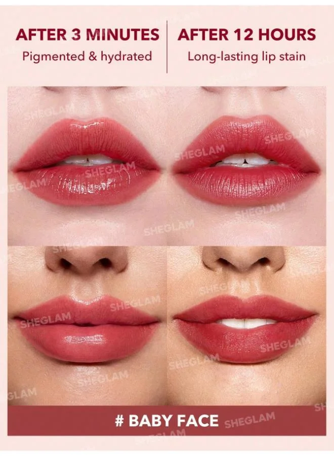 SHEGLAM Take A Hint Lip Tint-Baby Face