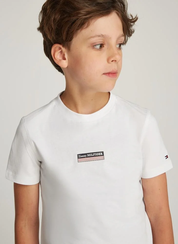 تومي هيلفيغر MONOTYPE STRIPED REG TEE SS