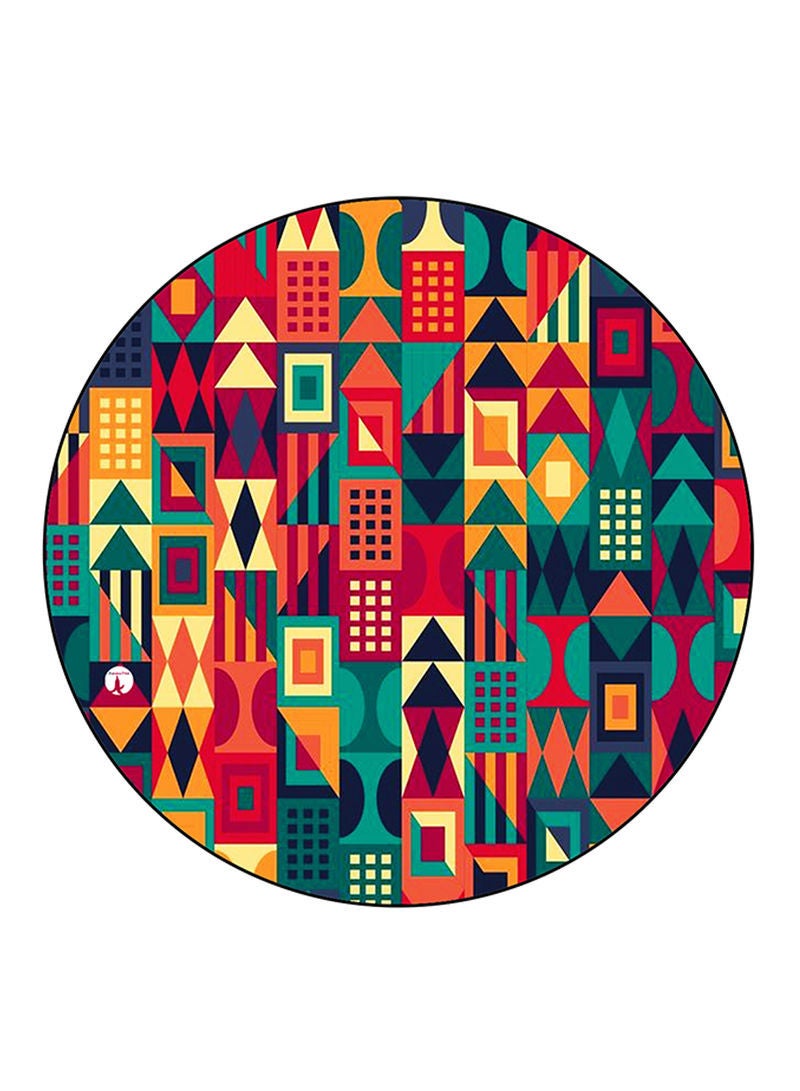 RKN Art Printed Fridge Magnet Round  Multicolour - Image 2