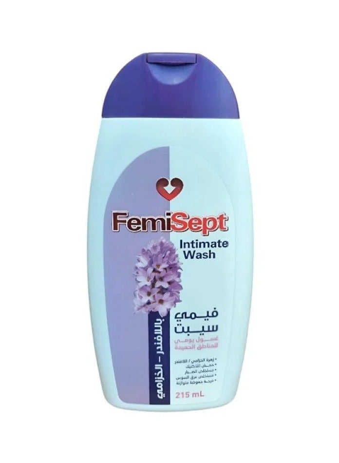 Femi-Daily Intimate Wash with Lavender - 215 ml