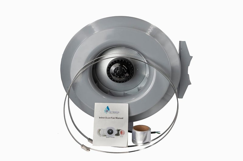 Astberg Astberg Circular Duct Fan AEE315 Powder Coated 315mm121600CMH941CFM CentrifugalInline Duct Duct ExhaustICircular Inline FanAir Circulation SystemFresh Air Ventilation System  - Image 3
