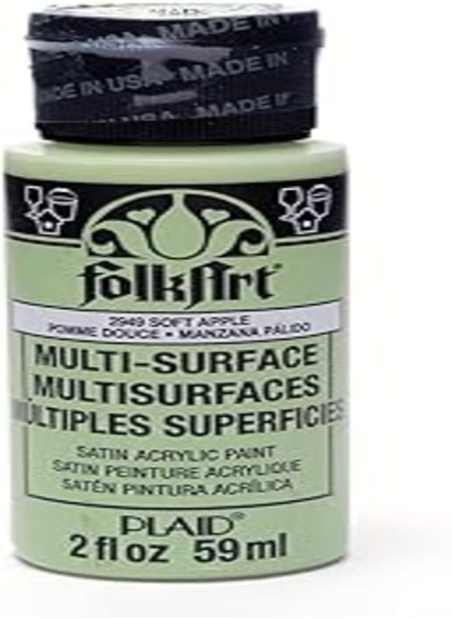 PLAID FolkArt Multi Surface Soft Apple - 59ml 