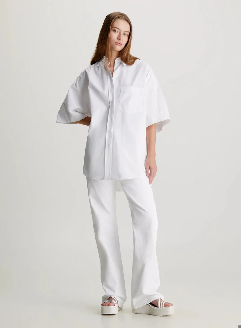 CALVIN KLEIN Oversized Poplin Shirt