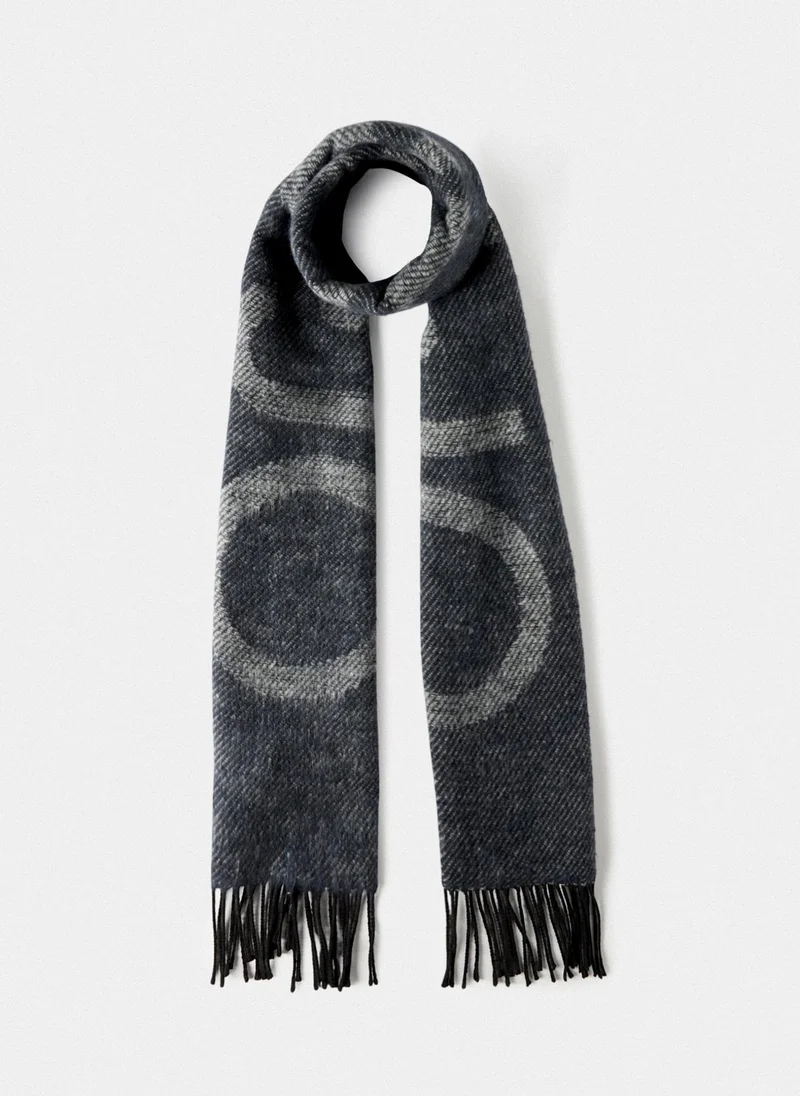 Liu Jo Cotton stole with logo