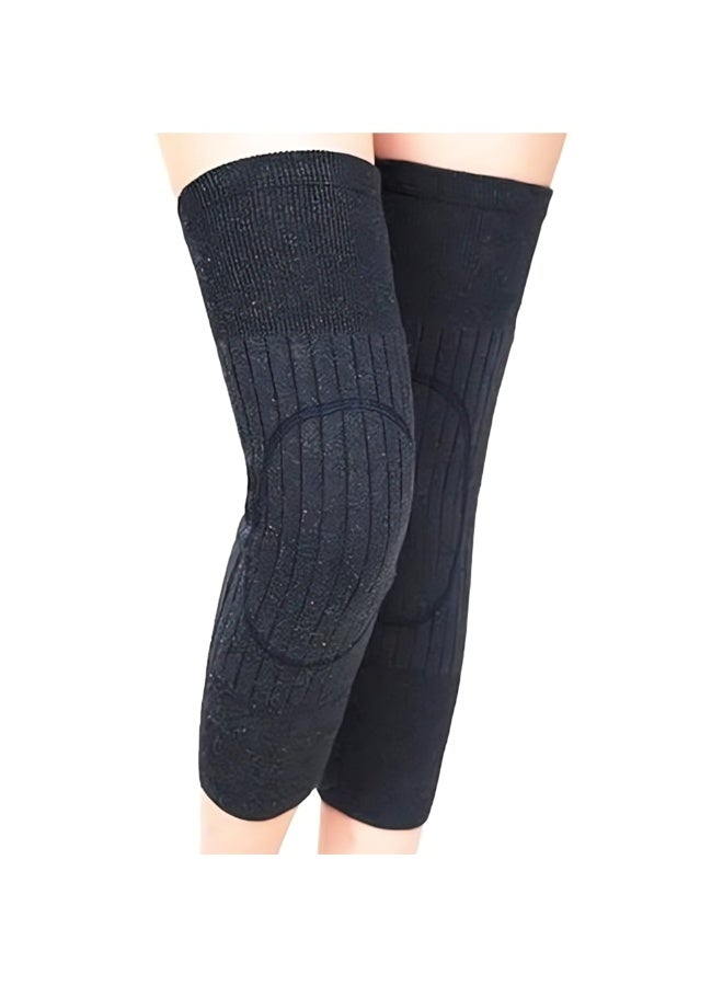 ريلاكس سمارت دعامة ركبة حرارية دافئة لفصل الشتاء – كمّات تدفئة ودعم الركبة للرجال والنساء لتخفيف آلام المفاصل مناسبة للرياضة والاستخدام اليومي - Image 1