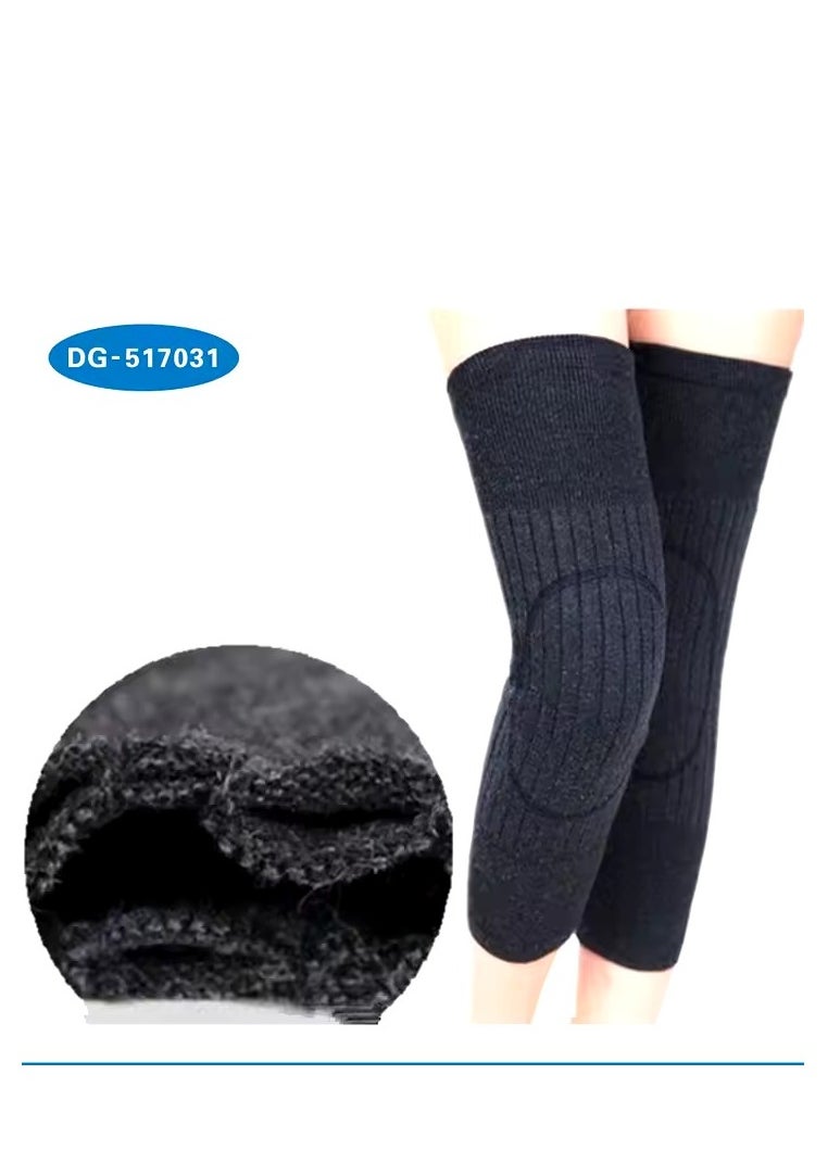 Relax Smart - Thermal Knee Protector Warm Winter Knee Support Brace Leg Warmer Knee Sleeves for Men Women Sports Daily Wear - Image 1